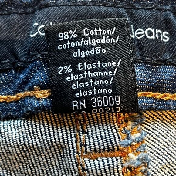 Calvin Klein Women's Blue Jeans Size 12 - Picture 3 of 12